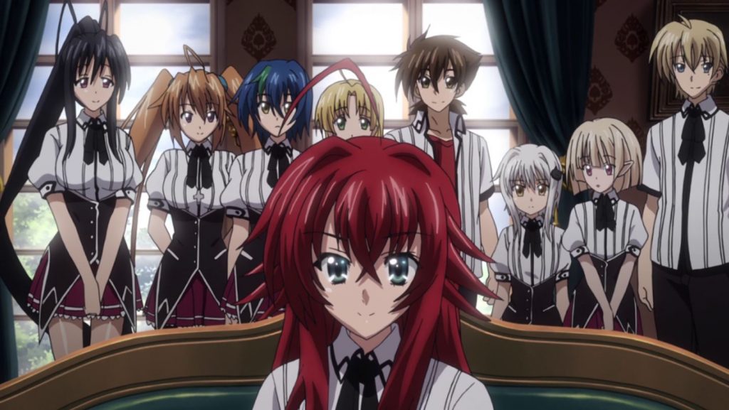 which episode in high school dxd does the red dragon get the dragon