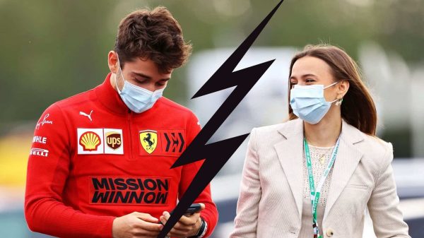 Charles Leclerc and Charlotte Sine, F1