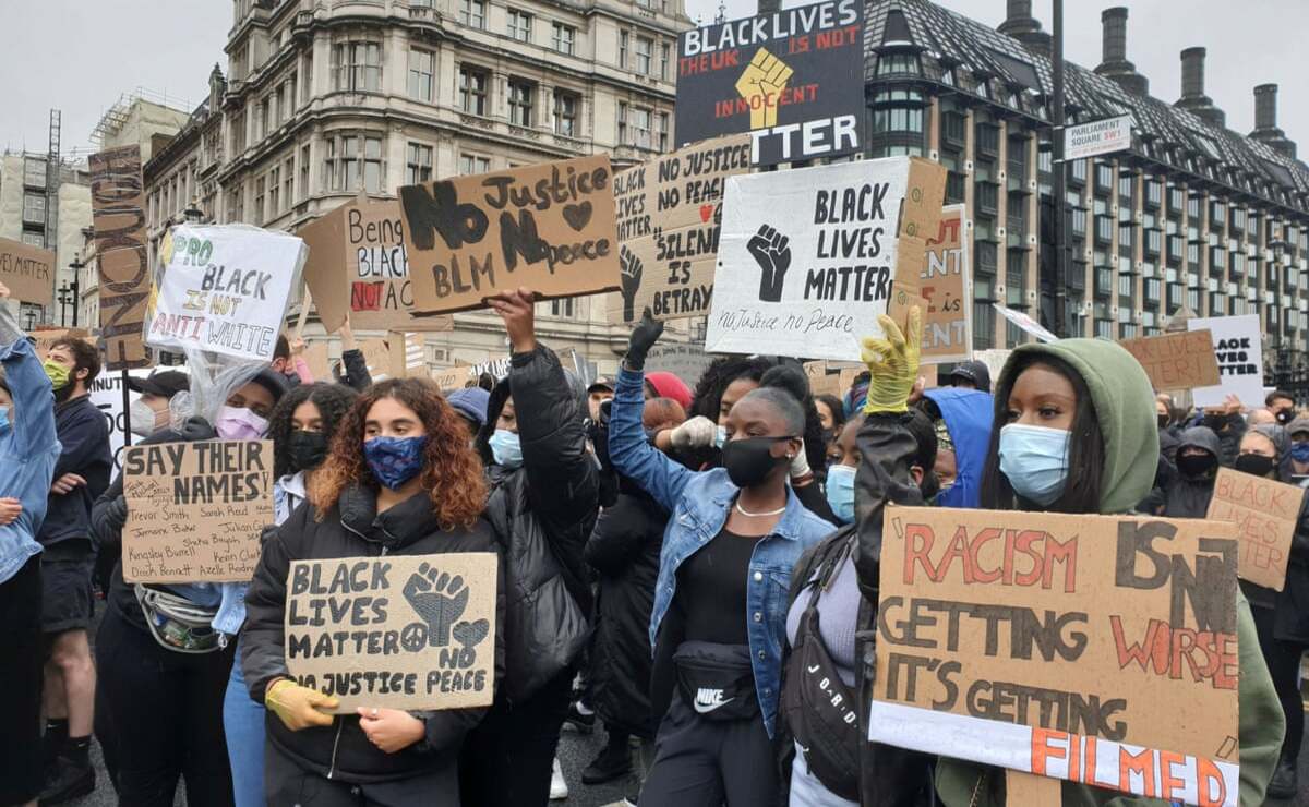 The protests for the black lives. 