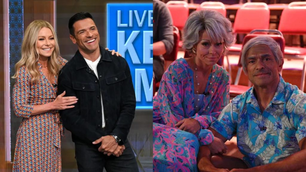 Kelly Ripa and Mark Consuelos' Hilarious Halloween Transformation on