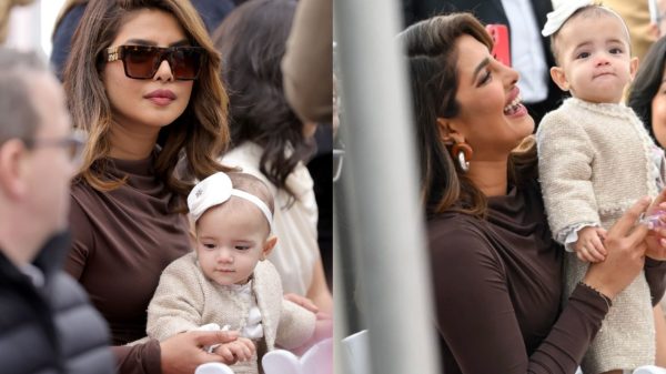 Priyanka Chopra and her daughter