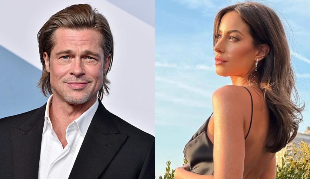 Brad Pitt and Ines de Ramon Shine as a Display of Affection at LACMA ...