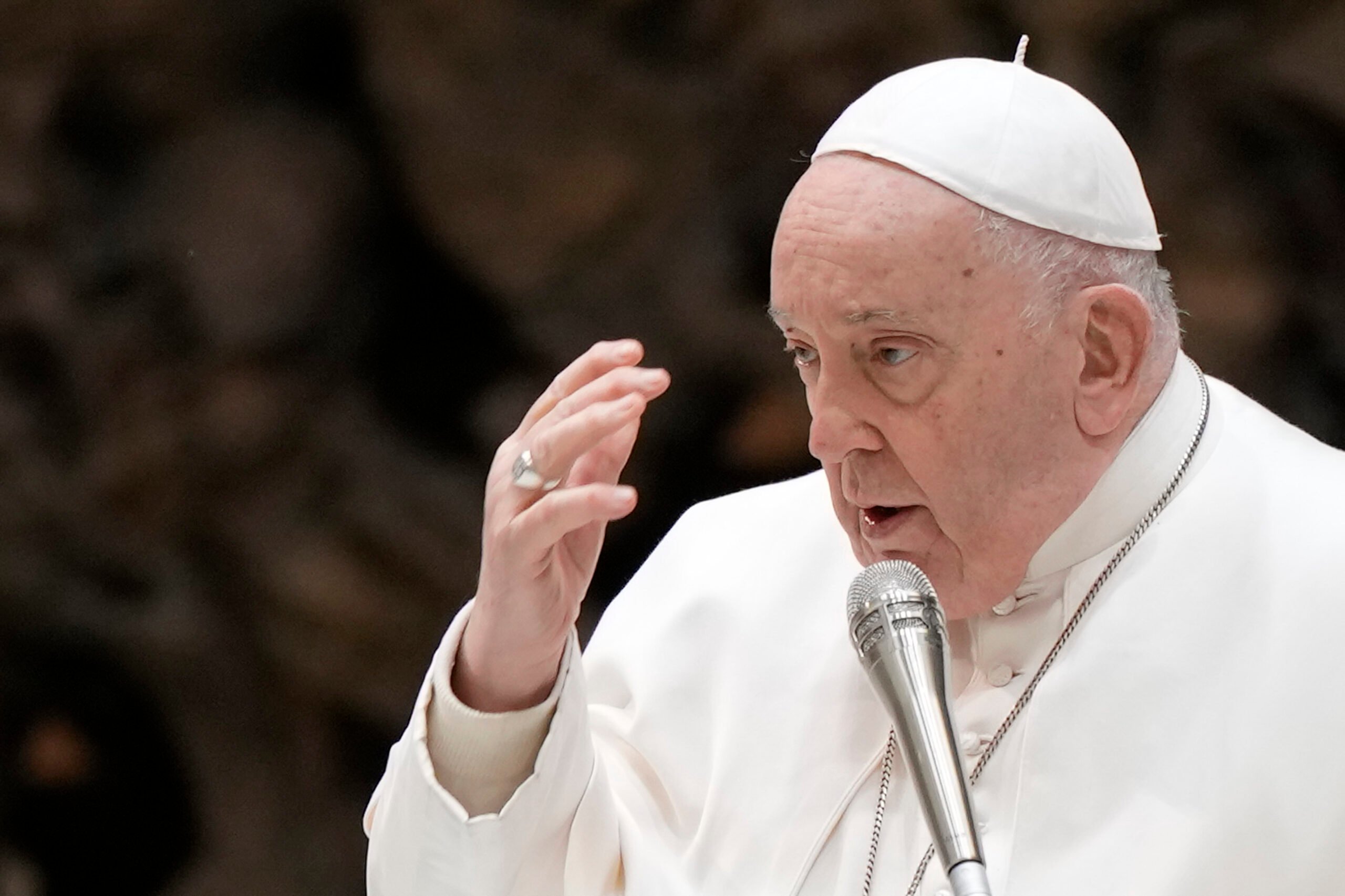 Pope Francis says ‘everyone will calm down’ about same-sex blessings
