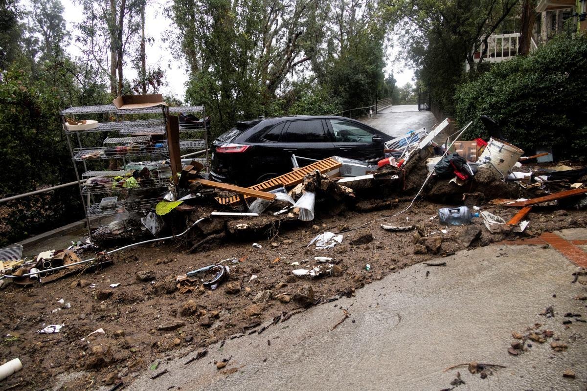 Southern California Hit by Storm