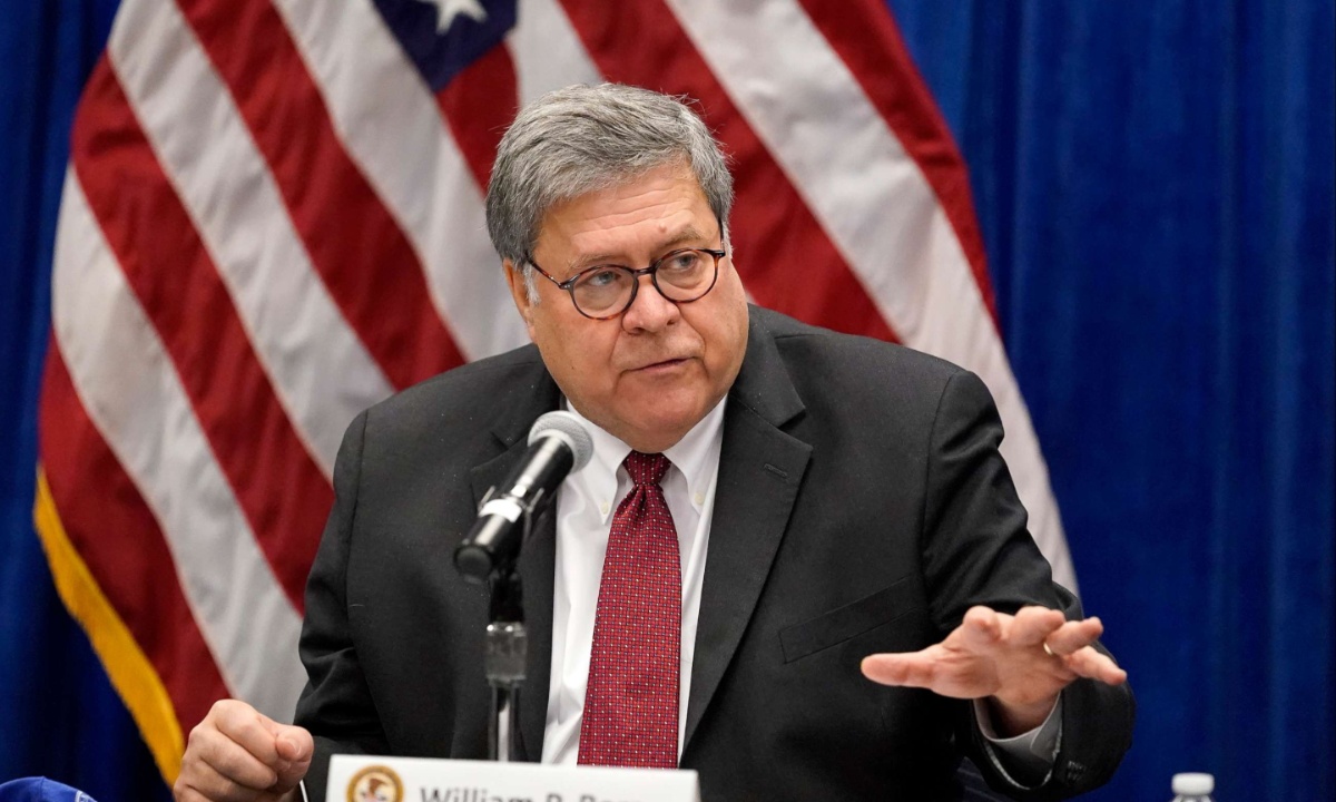 Bill Barr Faces Scrutiny Over DOJ Statement on Voter Fraud Before 2020 Election