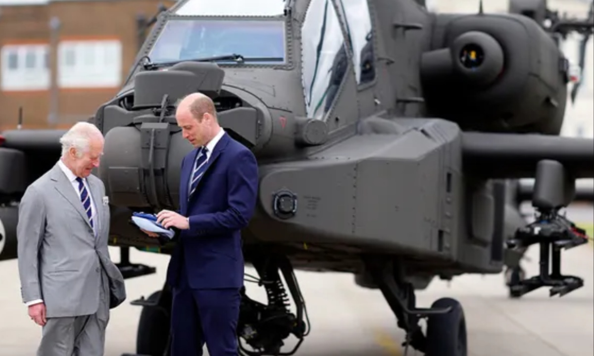 Book Reveals Tension Between Prince William and King Charles Over Helicopter Use