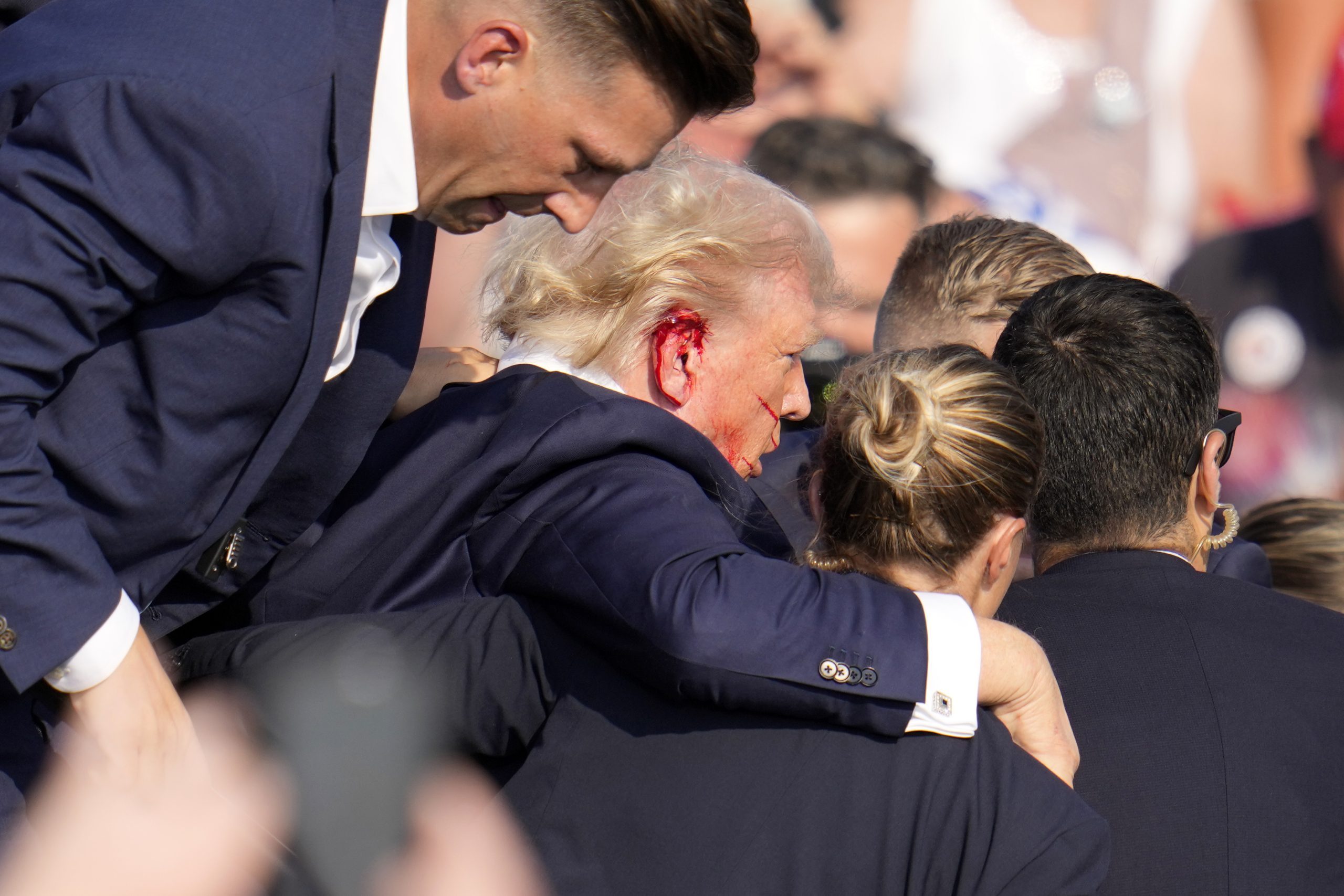 FBI Confirms Bullet Injury to Trump at Pennsylvania Rally, Addressing Previous Uncertainty