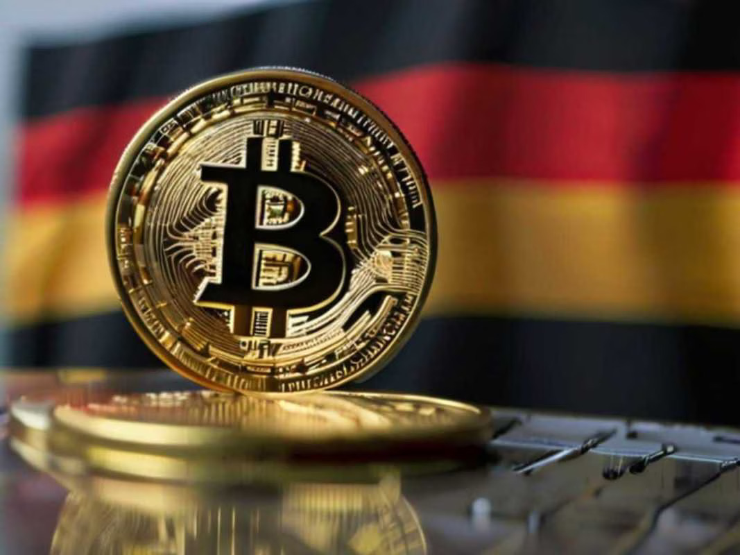 German Government Drastically Reduces Bitcoin Reserves from 49,857 to 9,094 BTC