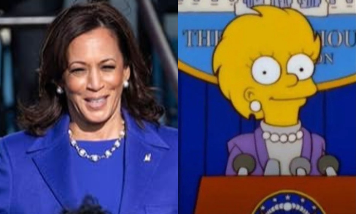 Kamala Harris Clip Causes Confusion at Comic-Con, Sparks Simpsons Predictions Debate