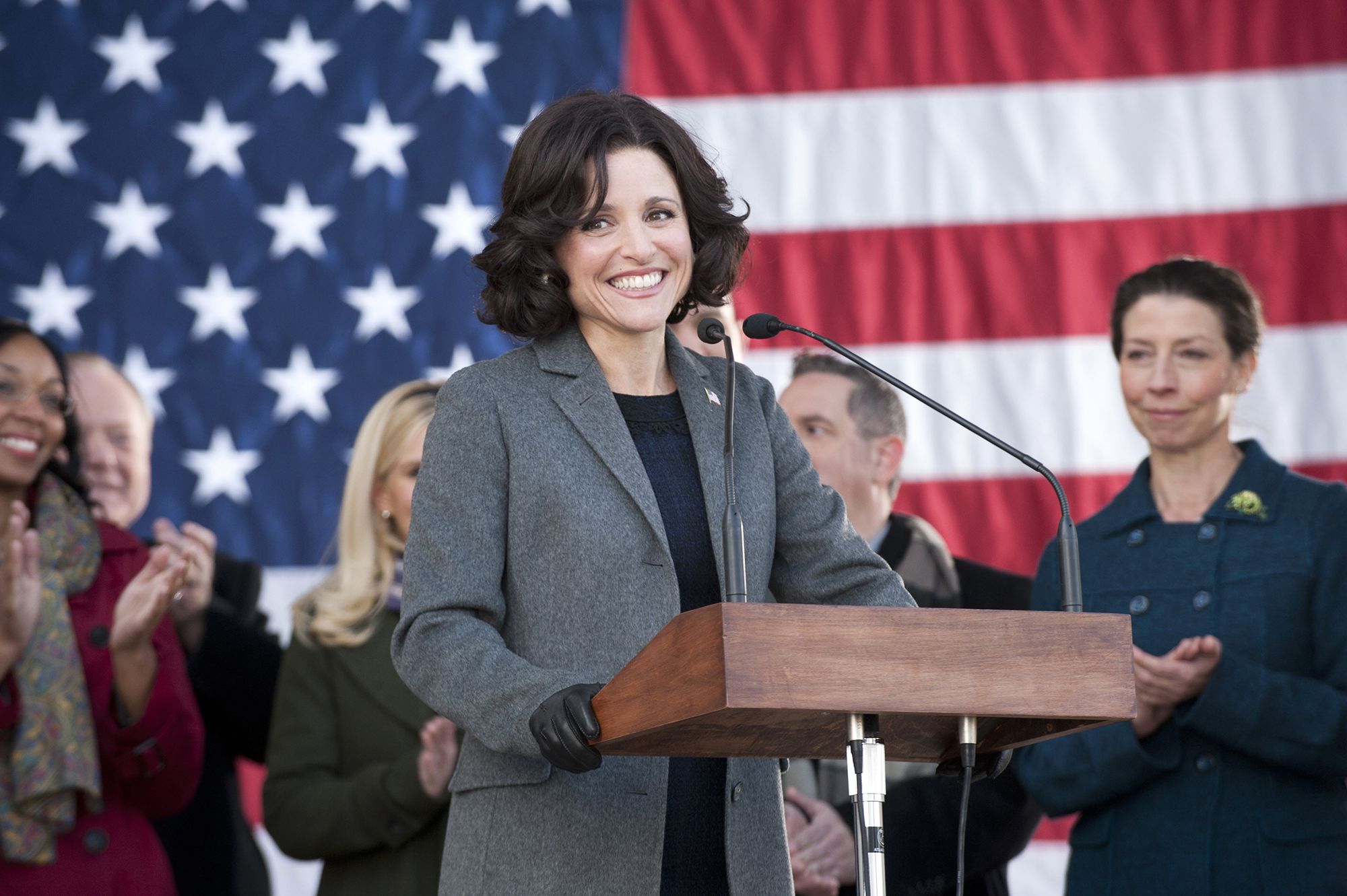 Veep Creator Armando Iannucci Denies Selina Meyer Was Inspired by Kamala Harris