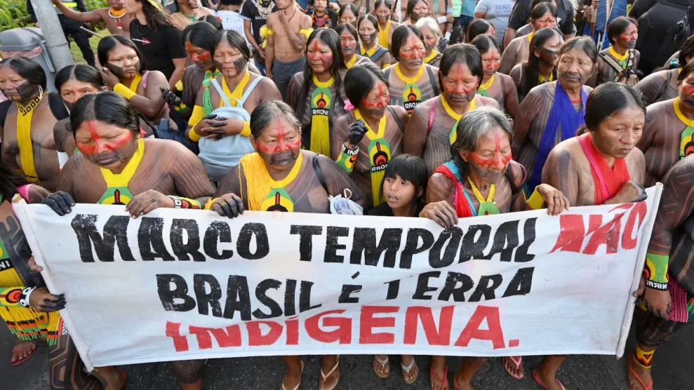 Brazil's Supreme Court Reconsiders Controversial Law Restricting Indigenous Land Rights