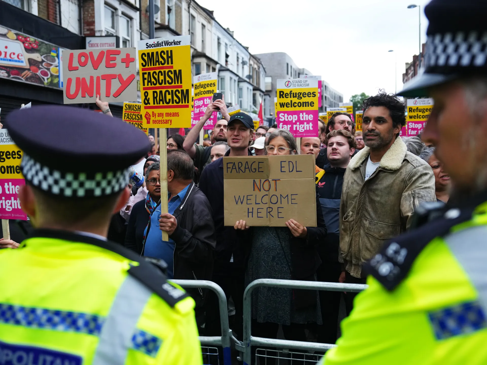 Britain Braces for Unrest as Anti-Racist Rallies Counter Far-Right Protests