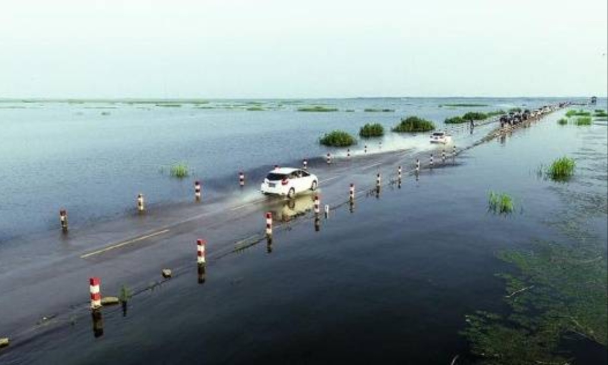 China's Most Beautiful Road Under Water Reopens as Yongwu Highway Emerges from Flooding