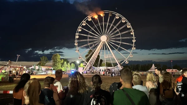 Ferris Wheel Fire Injures 20 at Highfield Festival in Germany with Cause Under Investigation