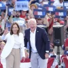 Kamala Harris and Tim Walz