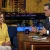 Protesters Disrupt Pelosi's Interview on 'The Late Show' Over U.S. Support for Israel