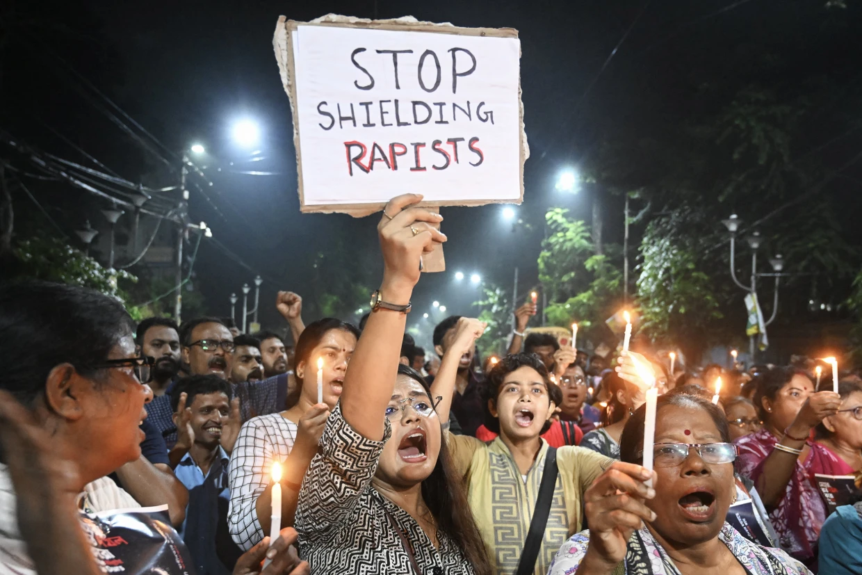 Protests Erupt Across India After Doctor's Rape and Murder, Sparking National Outcry Against Violence Toward Women