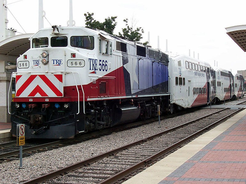 Trinity Express Train Collides with Truck and Trailer in Fort Worth, Texas