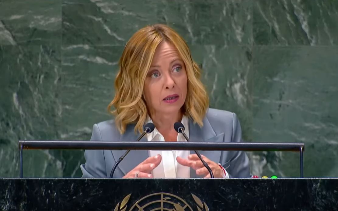 Giorgia Meloni Urges Stronger Global Action Against Human Trafficking and Child Slavery at UN General Assembly