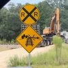 Train Collides with Excavator in South Carolina After Truck Becomes Stuck on Railroad Tracks