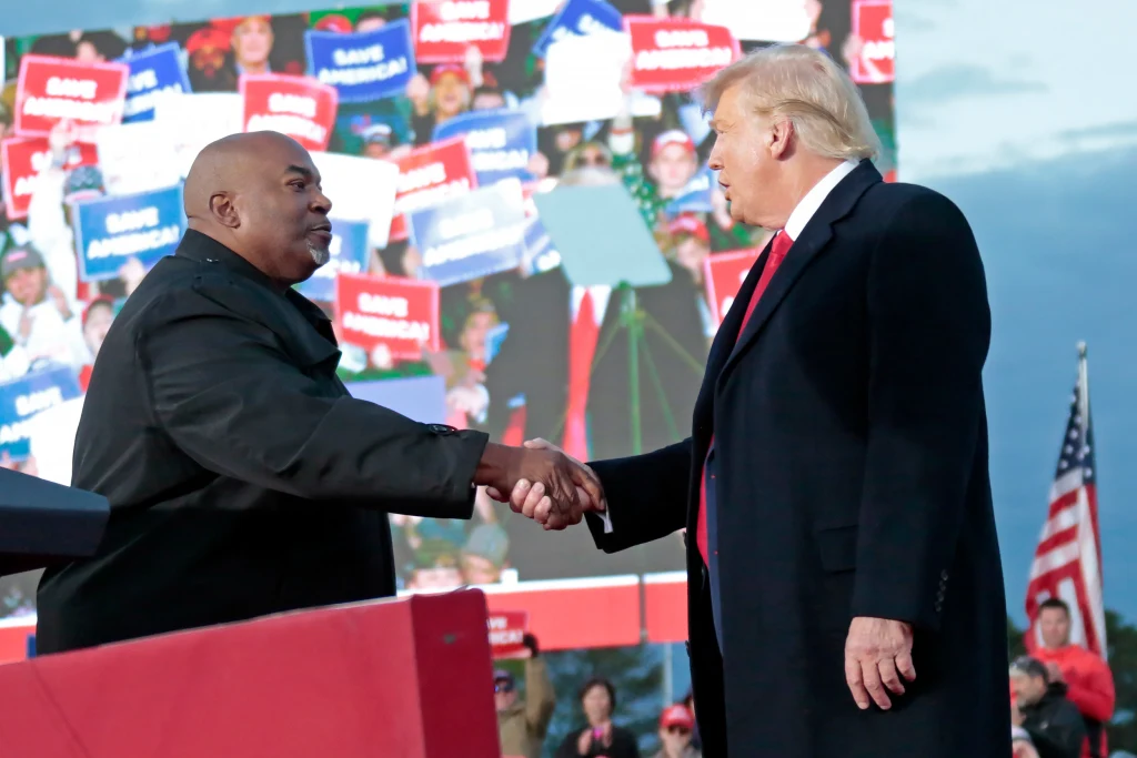 Trump Skips Mention of Mark Robinson at Rally Amid Controversy Surrounding Gubernatorial Candidate