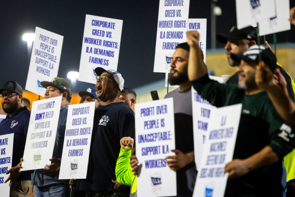 Dockworkers Strike at 36 U.S. Ports as Automation Fears and Wage Demands Fuel Labor Dispute