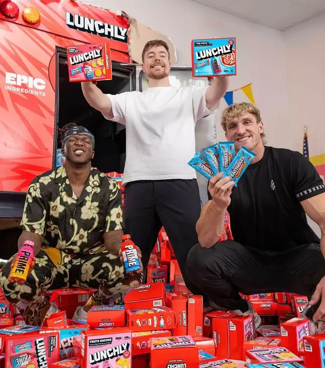 FDA Investigates Lunchly, the Food Venture by Logan Paul, KSI, and MrBeast, Amid Consumer Complaints