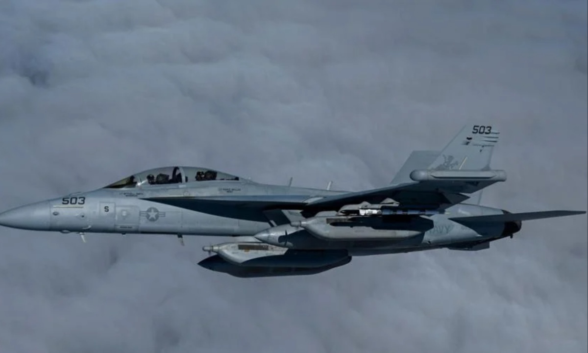 Navy Confirms Loss of Two Aviators in EA-18G Growler Crash During Training Mission