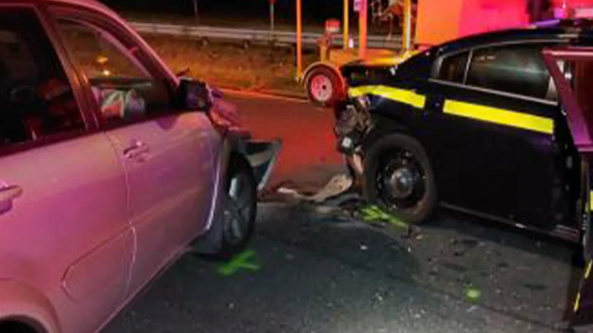 Drunk Driver Strikes Two New York State Police Cars, Injuring Troopers During DUI Investigation