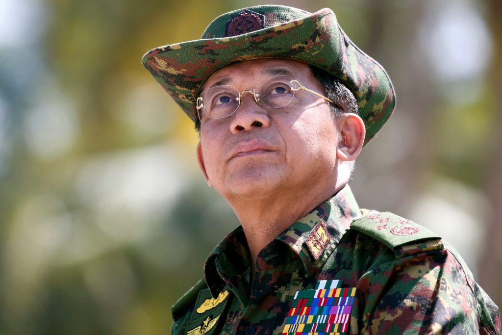 Myanmar’s Min Aung Hlaing Faces ICC Arrest Warrant Request for Crimes Against Rohingya