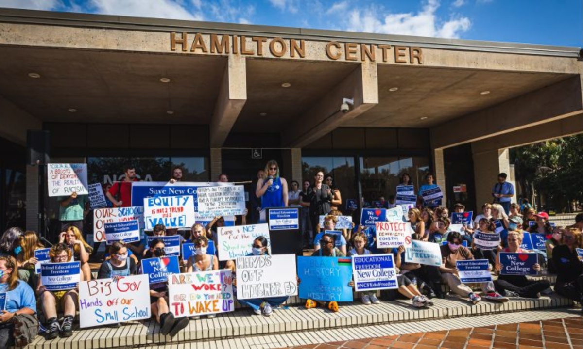 New College of Florida's Ideological Shift Sparks Protests Amid DeSantis-Led Conservative Overhaul