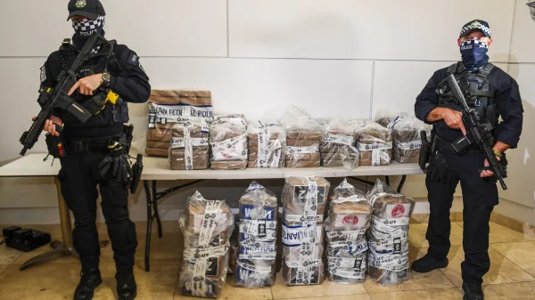 Australian Authorities Seize Record 2.3-Tonne Cocaine Haul Worth $494 Million, Arrest 13 Individuals