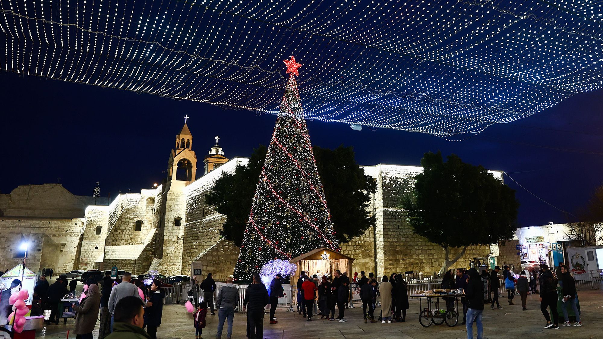 Bethlehem’s Christmas Quieted by Gaza Conflict and Deepening Local Hardships