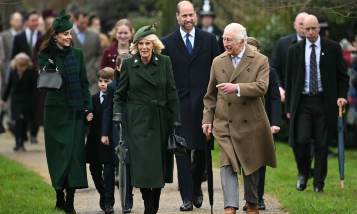 British Royal Family Ends a Tough Year with a Quiet and Reflective Christmas