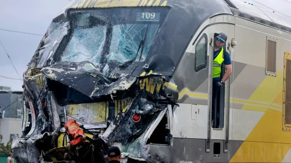 Collision Between Brightline Train and Fire Truck in Florida Leaves 15 Injured, Investigation Underway