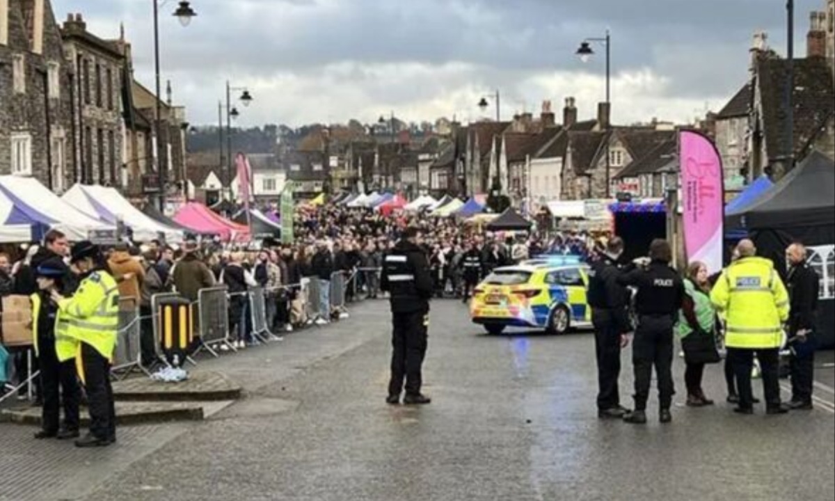 Elderly Driver Hits Christmas Shoppers in Chipping Sodbury, Injuring Seven, Including Baby