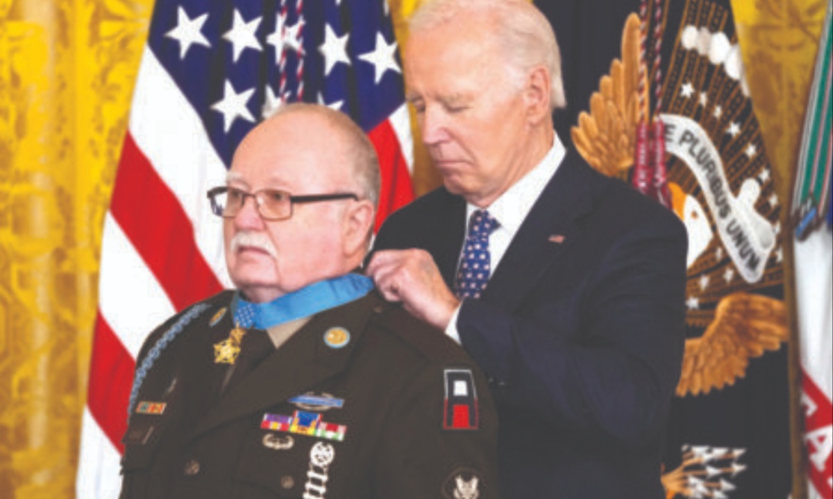 Seven Soldiers Honored with Medal of Honor by President Biden for Extraordinary Bravery