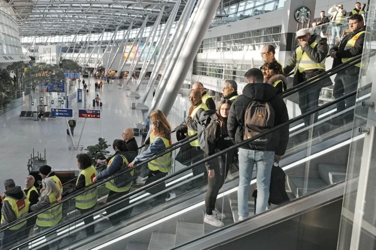 Germany’s Airports Grind to a Halt as Nationwide Strike Cancels Thousands of Flights